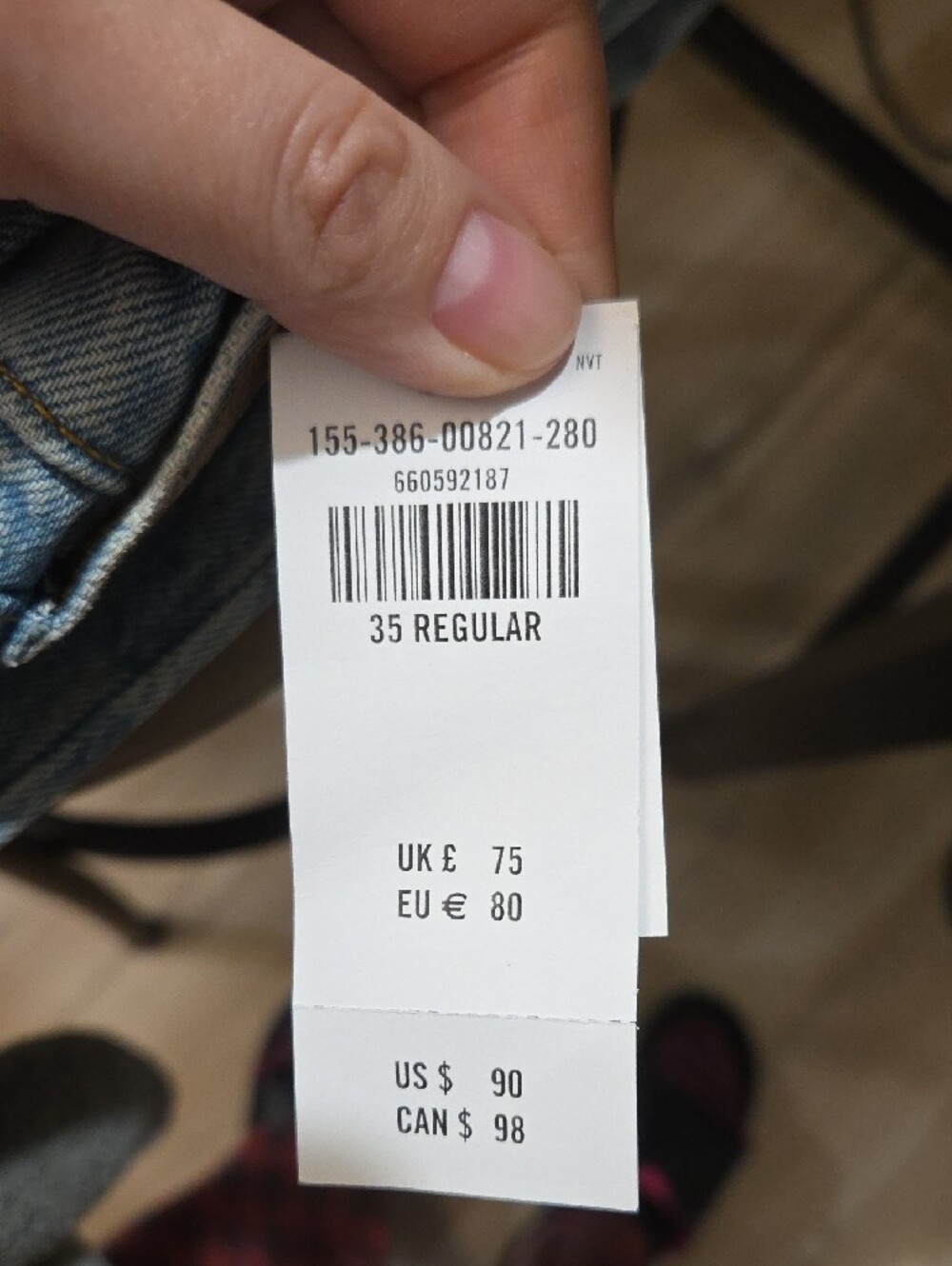 Abercrombie & Fitch Light Blue Relaxed Jeans - Picture 7 of 7